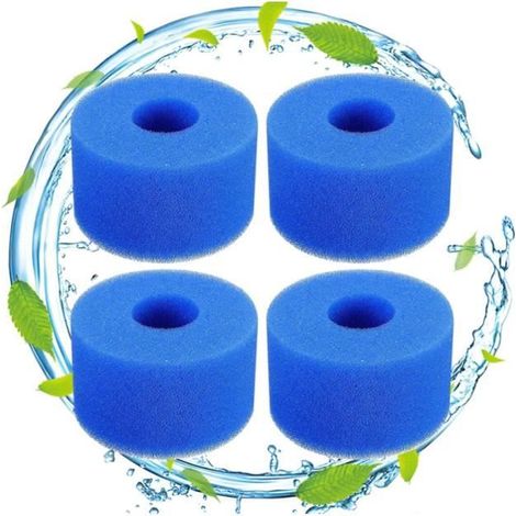 Filtres en mousse - INTEX - S1 - Réutilisables - Lavables - Éponge de haute qualité (1/4)