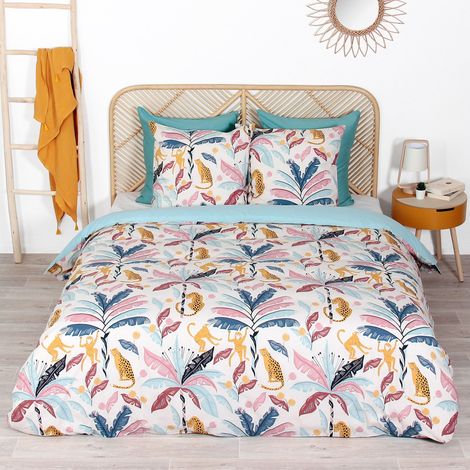 Parure de lit OUISTITI coton 240x220 cm (1/5)