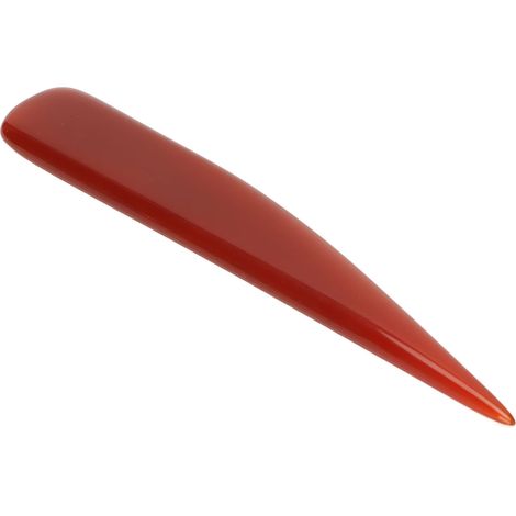 Burnissoir en Agate pour Bijoux, Outil de Polissage pour Or Argent et Cuivre, Longueur 10 cm (1/5)