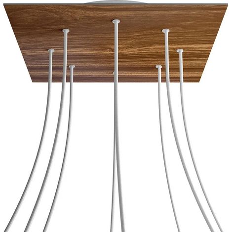 Elementos para crear luminaria Creative Cables rose-one madera 45 cm (1/3)