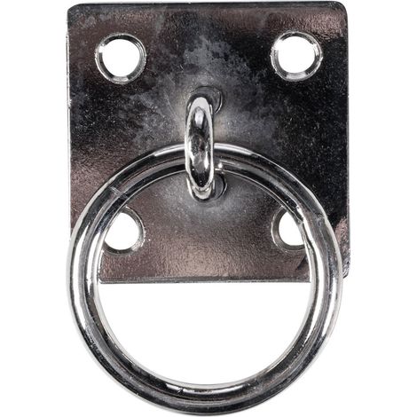 Chromring mit Platte für Box