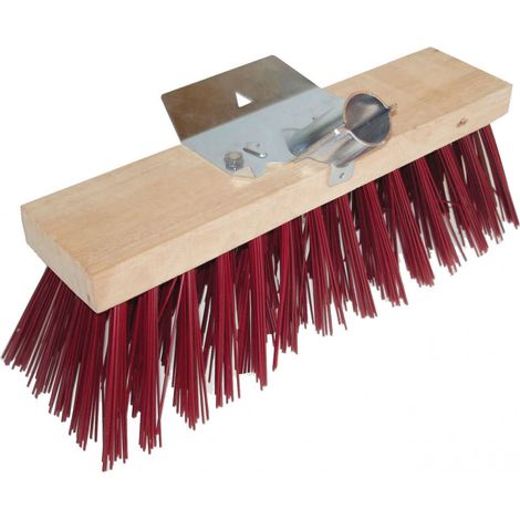 BALAI CANTONNIER PVC ROUGE 32CM DOUILLE 28MM