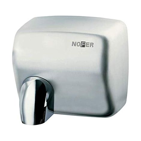 Asciugamano elettrico con sensore fotocellula inox satinato cyclon nofer 01101.s