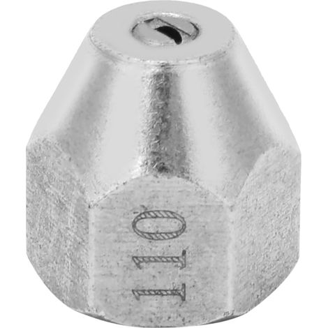 Buse de nettoyage en acier inoxydable 304, type ventilateur 25°, filetage femelle M14, kit de remplacement 1,5 mm (1/5)