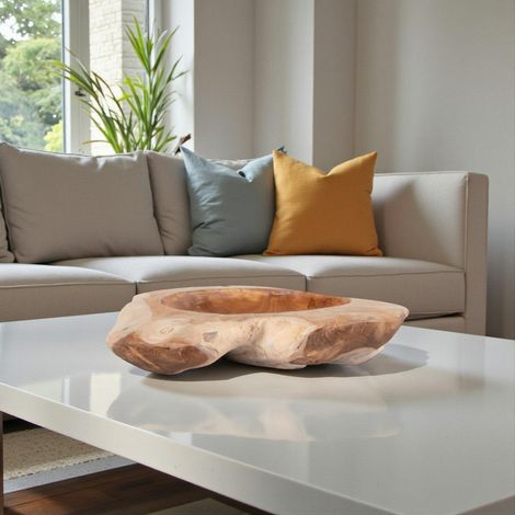 Coupe décorative bois forme organique ø40 cm ARIZONA (1/5)