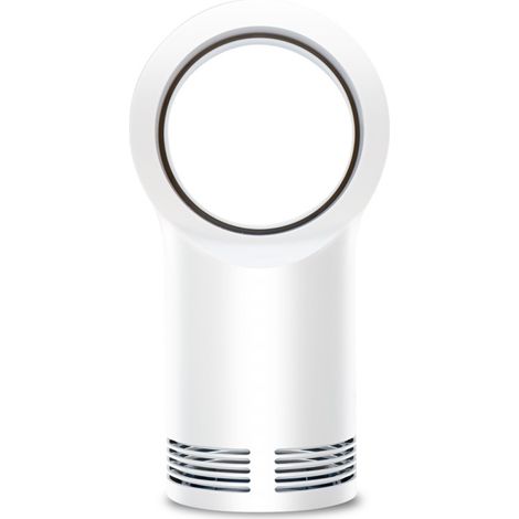 Calefactor eléctrico, diseño redondeado, material esmerilado, protección contra sobrecalentamiento, para uso en el hogar y la oficina. (1/5)