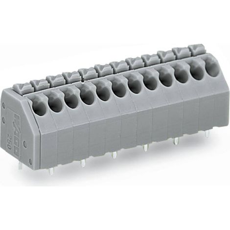 Bornier à ressort WAGO 250-217/000-012 1.50 mm² Nombre de pôles 17 orange 1 pc(s) (1/3)