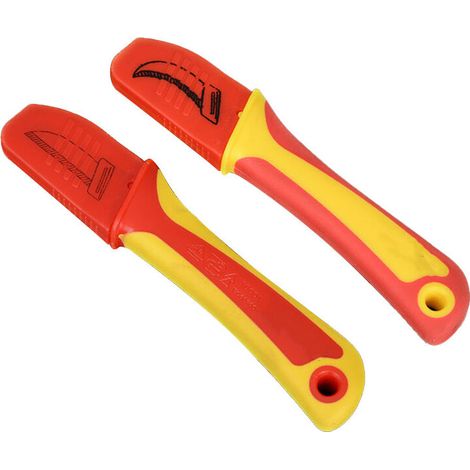 Cuchillo multiusos FOREHILL, cuchillo de electricista aislado, cuchillo de electricista importado de alta calidad, pelacables en forma de hoz (1/3)