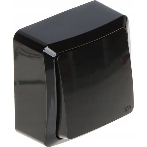 Interrupteur elektroplast BERG 3715 09 noir 10 ampères (1/3)