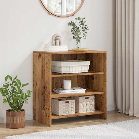 Buffet marron 5 étagères en bois d’ingénierie 70 x 41 x 75 cm - PANGIVO (1/5)