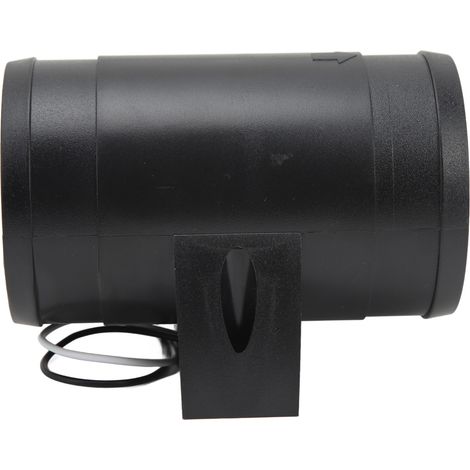 Ventilateur de conduit en ligne 3 pouces, 12 V, 5 pales, débit d'air élevé, fonctionnement silencieux, pour camping-car, bateau ou yacht (1/5)
