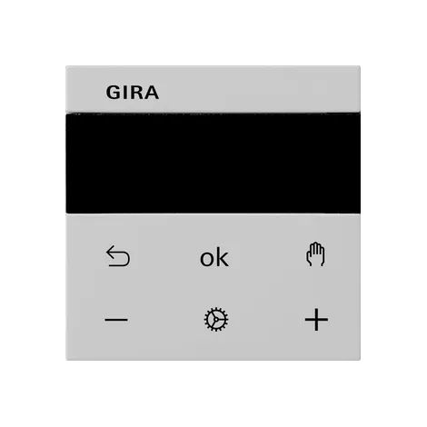 Gira S3000 Jal.-/Schaltuhr Display System 55 Grau m [5366015], 5366 015