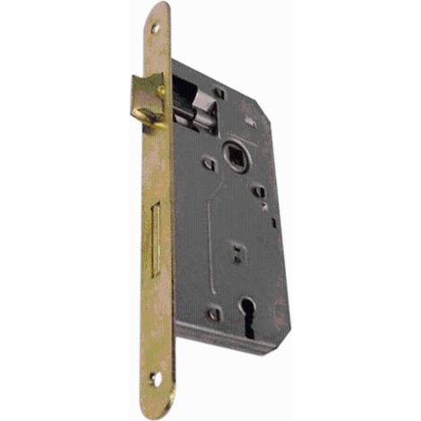 SERRATURA PATENT OTTONATA 30 BORDO TONDO "BONAITI"