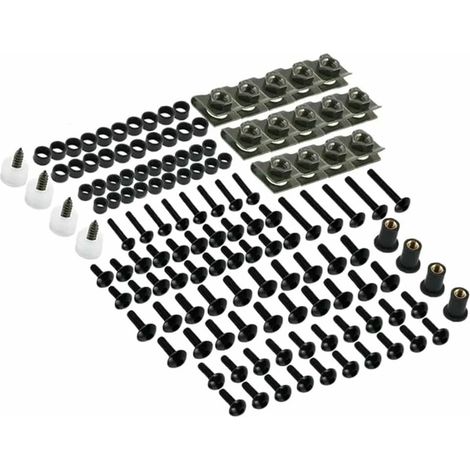 Boulons de carénage, vis, boulons de Moto, vis pour Suzuki GSXR 600 1000 Bandit 1200 1250S V-Strom SV Hayabusa RG GS Katana 750 GSX TL 1000S, Ensemble d'écrous et de boulons (1/5)