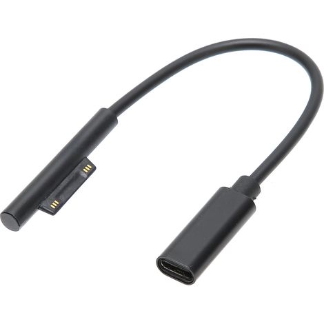 Câble de charge rapide USB C femelle PD pour tablette Microsoft Pro3/Pro4/Pro5/Book (1/5)