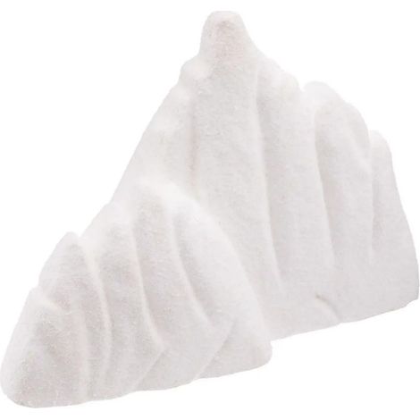 Paris Prix - Décoration De Noël Montagne manteau 50cm Blanc