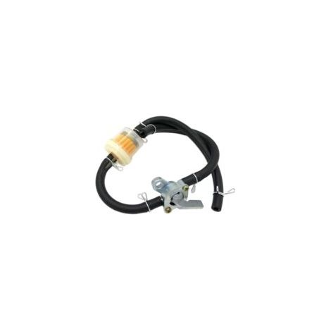 Filtro de combustible para motocicleta y manguera de combustible negra para ATV Quad de 50 cc a 150 cc.
