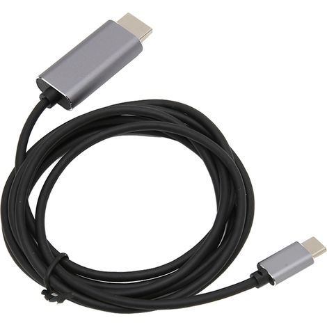 Adaptateur USB-C vers HDMI 4K 60Hz, câble 2m pour vidéo 1080P, compatible USB 3.1 (1/5)