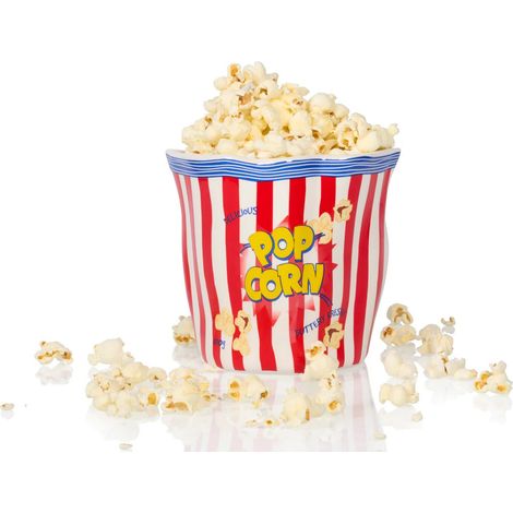 Contenitore in Ceramica 'Popcorn Bag' a Forma di Sacchetto per Popcorn