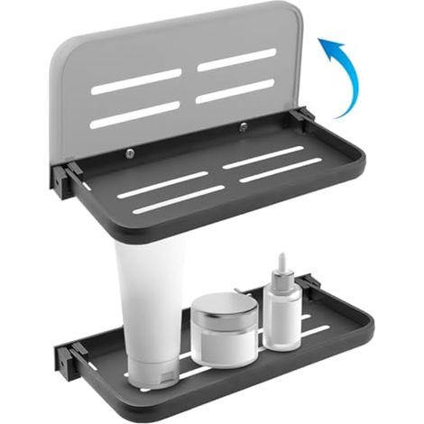 Étagère Murale Pliable en Aluminium pour Camping-Car, lit de remorque, Cuisine et canapés (1/5)