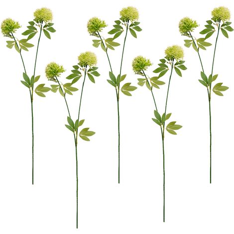 Fleur Artificielle Boules D'Oignon Pastel 5 Pièces Décor d'Intérieur & Mariage (1/5)