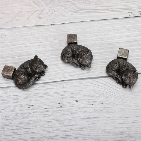 Set mit 3 erhöhten Katzen-Pflanztöpfenständern, belüftet und atmungsaktiv, wurzelfäuleresistent, für den Hausgarten (1/5)