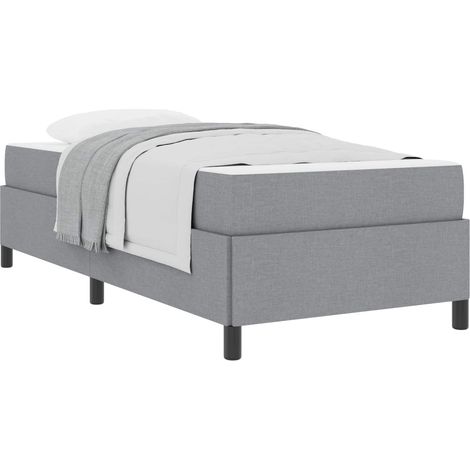 Maison Exclusive - Letto a molle Grigio chiaro 80 x 200 cm Tessuto