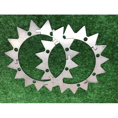 Par rueda garra 2pz ORIGINAL AMBROGIO robot cortacésped 4.0 basic 4.0 elite