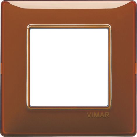 VIMAR - 14642.49 Placca 2M Reflex tabacco