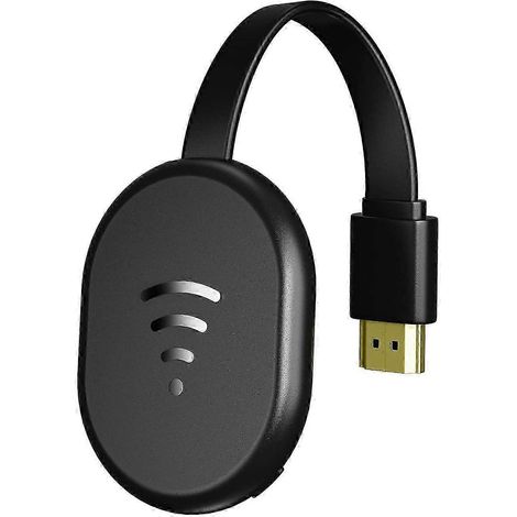 Adaptateur d'affichage sans fil, adaptateur TV, récepteur de duplication vidéo compatible avec iOS, Android, téléviseurs, projecteurs et moniteurs (KNS). (1/5)