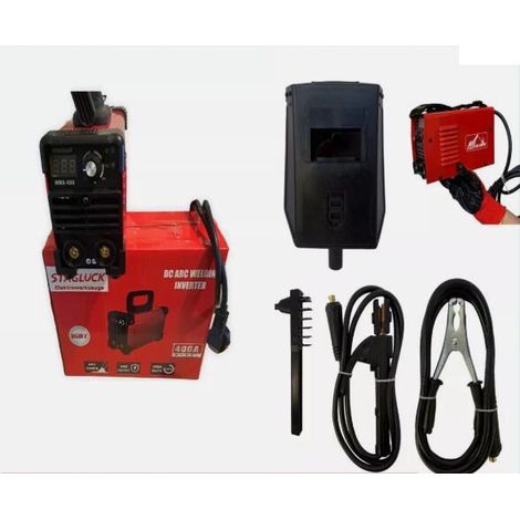 Mini saldatrice ad elettrodo elettrica inverter elettrodo 1.6 - 3.2mm 400 Ampere (1/3)