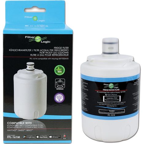 FilterLogic FFL-161M Fridge Water Filter Compatible with Maytag UKF7003AXX