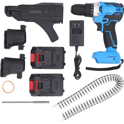 Chain Screw Gun Adapter Automatic Adjustable Screw Drill Chain Adapter for 47 to 50mm Electric Drill