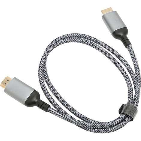 Câble HDMI haute vitesse avec gaine tressée pour téléviseur, écran PC et vidéoprojecteur (1/5)