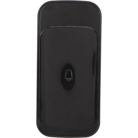 Sonnette sans Fil Bouton Tactile 38 Sonneries, Volume Réglable, Étanche IP44, Lumière LED, pour Maison/Appartement, Prise EU (1/5)