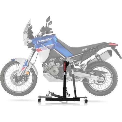 Cavalletto da officina Centrale Power Evo per Aprilia Tuareg 660 / Rally 22-25 grigio