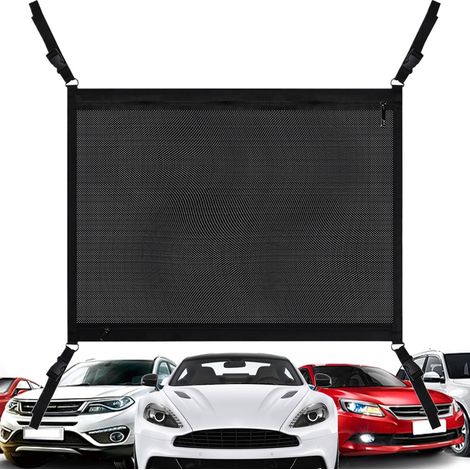 Filet de Chargement pour Plafond Automobile - Organisateur Double Épaisseur (1/5)