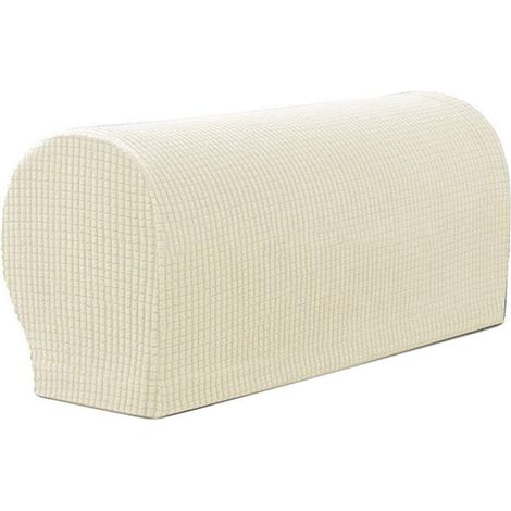 Couvertures d'Accoudoir de Canapé Souple Couvre Accoudoirs Elastique Housse de Canapé Antidérapant Housse de Bras de Fauteuil Protection (1/4)