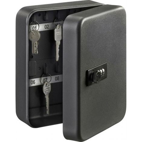 Cassetta portachiavi Burg Wächter KC 20 C 35900, 20 ganci, nero opaco - AquaForge (1/3)