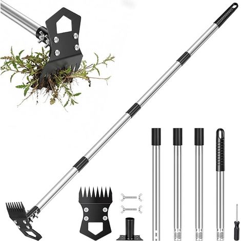 2 in 1 Weed Killer 150 cm Long Handle Weed Weeder Hoe Weeding Tool Gardening Tool Weed Removal Garden Tools (1/5)