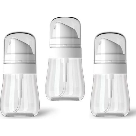 Lot De 3 Petits Vaporisateurs De 50Ml,Flacon Pulvérisateur À Brume Fine,Bouteille D'Eau Vide Pour Le Visage,Les Cheveux,Nett[CA67] (1/5)