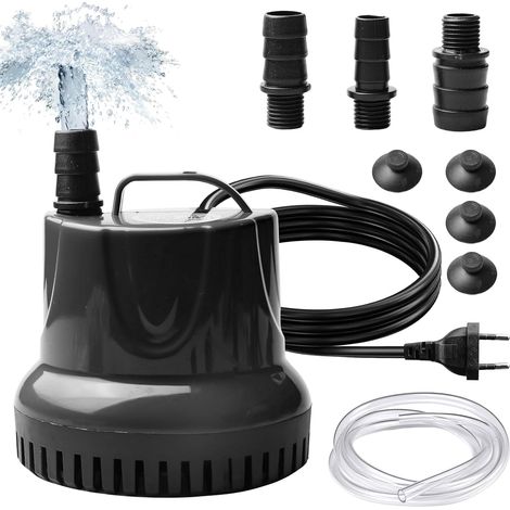 Mini pompe à eau 45 W 2800 l/h, idéale pour bassin, aquarium, fontaine. Pompe submersible (1/5)