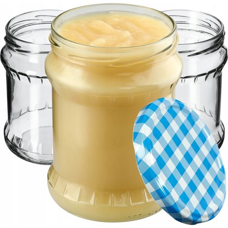 KADAX Słój Anna 500ml fi82 TO-500/8 pakiet 8szt + (1/5)