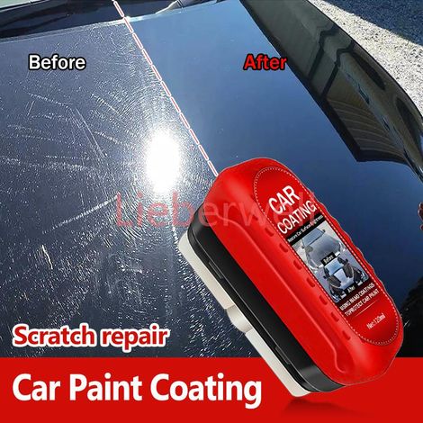 Brosse de revêtement de voiture avec liquide de 120ml, Kit de polissage et de éclaircissement pour peinture de toutes couleurs,5pcs