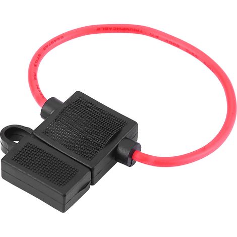 Lot de 20 porte-fusibles ATC/ATO 12 V pour voiture, calibre 16 AWG, avec fil en ligne pour fusibles à lames (1/5)