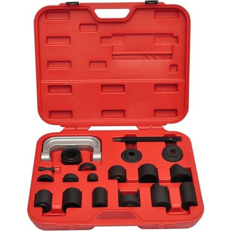 Juego de adaptadores para extractores de rótulas 21 piezas 020004302 (1/4)
