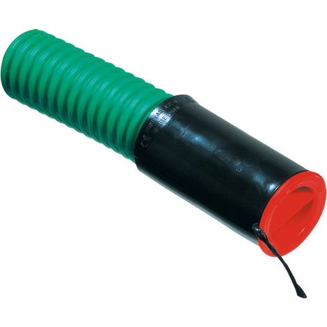 Ecolands – Gaine VMC verte PTT 25 m – Diamètre 40 mm – Pour ventilation mécanique contrôlée – Couronne en PVC