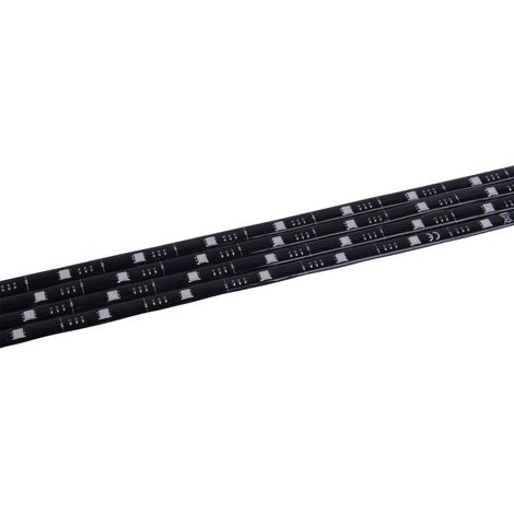 Kit de Ruban LED pour Rétroéclairage TV Bande Lumineuse RGB Multicolore 4 x 50 cm - PANGIVO (1/5)