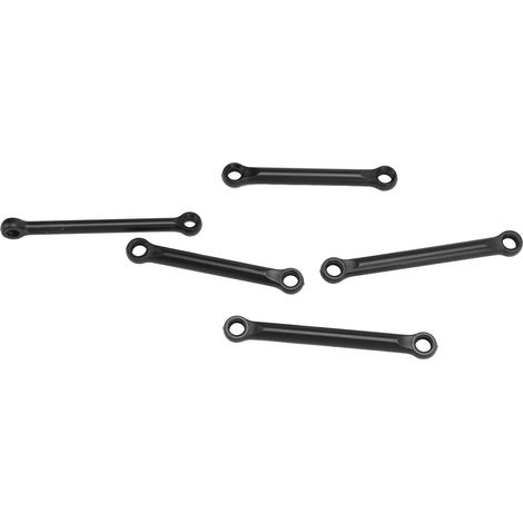 Biellette de direction en plastique, facile à installer, finition soignée, pour voiture RC WLtoys 1/12 (références 124008 et 124010). (1/5)