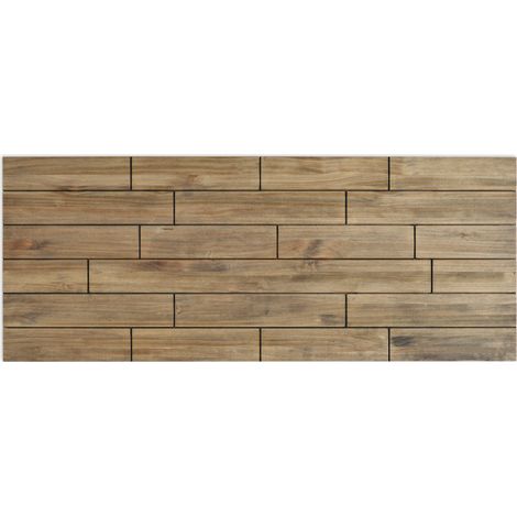 Cabecero 150x60cm Tablas en madera maciza de pino acabado vintage estilo industrial Box Furniture (1/5)